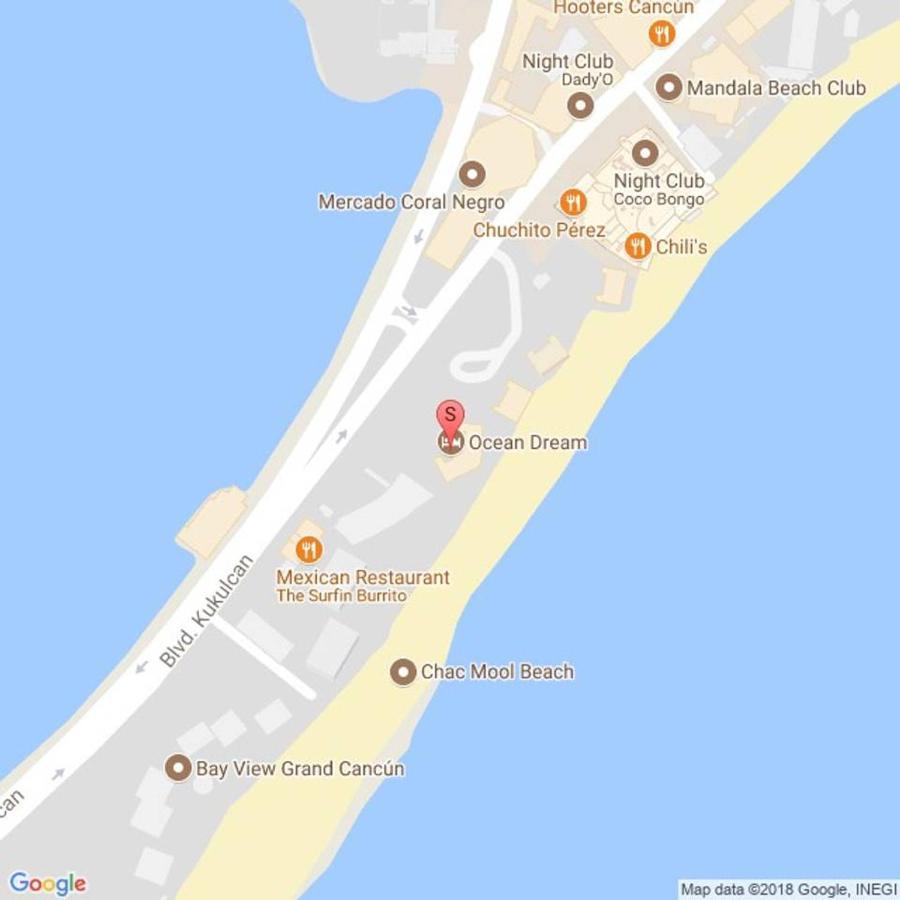 Cancun, Ocean Dream, Beautiful Aparment, Heart Of The Hotel Zone Eksteriør bilde